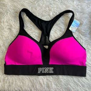 Pink Victoria secret NWT ultimate push up sports bra